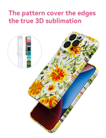 Coque de téléphone personnalisée en gros, impression intégrale, revêtement brillant mat, film 3D, sublimation, PC, antichoc, étanche, pour 11 12