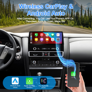 Navihua Nuevo Reproductor de DVD para Auto con Pantalla de 12.8 Pulgadas, Android Multimedia, Carplay, GPS, DSP, para Nissan Patrol Y62 QX80 Armada 2012-2020 - Product Image 2