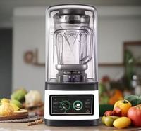 Blender électrique pour smoothies 8002D, nouveau modèle, boîtier ABS, capacité de 2 L, 5 vitesses, moteur en cuivre pur de 1800 W, broyage de la glace