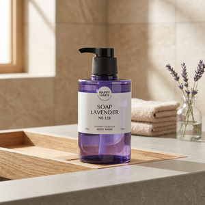 Happy Bath Collezione Originale Bagnoschiuma alla Lavanda 500g per Uso Doccia - Product Image 3