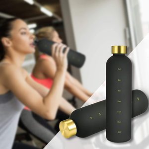 <span class=keywords><strong>Bouteille</strong></span> d'eau en <span class=keywords><strong>verre</strong></span> avec marqueur de temps, 32oz, <span class=keywords><strong>1</strong></span> l, sans BPA, <span class=keywords><strong>bouteille</strong></span> d'eau réutilisable, étanche, Durable - Product Image 3