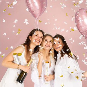 Tubi Rotanti per Fiori all'Ingrosso, Cannone per Coriandoli da Matrimonio, Sparacoriandoli Manuale e Spray per Matrimoni e Feste - Product Image 2