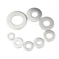 Rondelles plates en acier au carbone ISO7091 / DIN125 304 avec denture interne et finition zinguée