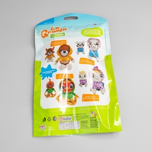 Sacs alimentaires refermables en PE avec fenêtre transparente, impression sérigraphique, logo personnalisé, couleur laser holographique, résistants aux odeurs, recyclables - Product Image 3