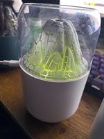 Humidificateur évaporatif Volcano à brume chaude avec éclairage USB, diffuseur d'arômes et purificateur d'air, design portable en plastique