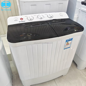 Lave-linge semi-automatique à deux cuves de 7 kg avec performance de nettoyage efficace - Laveuse et essoreuse combinées - Product Image 1