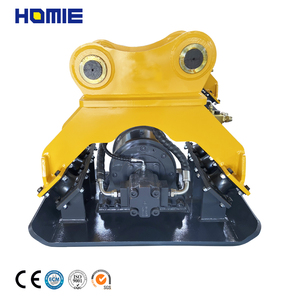 Eğim sıkıştırma Roadworks için HOMIE ekskavatör eki hidrolik toprak titreşimli plaka sabotaj actor ktör - Product Image 5