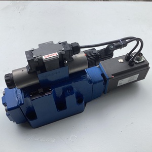 วาล์วควบคุมทิศทางแบบสัดส่วนรุ่น 4WRTE25W6-350L-4X/6EG24ETK31/A1M หมายเลข R900954298 แบบควบคุมด้วยนักบินไฮดรอลิก - Product Image 5