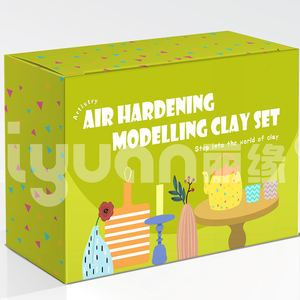 Ensemble d'argile à modeler durcissable à l'air, entrez dans le monde de l'argile, personnalisez votre logo, jouet promotionnel - Product Image 5