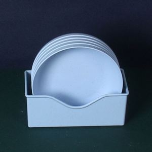 Platos para Bebés de Grado Alimenticio, Nueva Tendencia, Ecológicos, Naturales, Biodegradables, de Paja de Trigo, Juegos de Vajilla de Plástico - Product Image 5