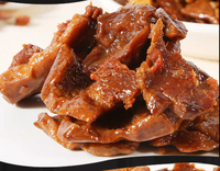 Hongxiangji Daging Nabati Semi-Lunak Tinggi Protein Rasa Pedas, Daging Vegan Berkelanjutan 500g OEM ODM