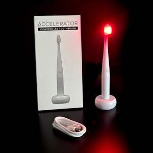 <span class=keywords><strong>Spazzolino</strong></span> da denti a LED con terapia a luce rossa |   Migliora la circolazione, riduce la gingivite e la placca |   Ricaricabile - Product Image 5