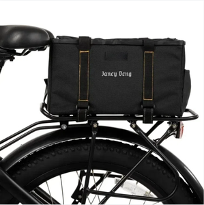 Gran oferta, bolsa de Alforja duradera de gran capacidad para bicicleta, bolsa trasera para bicicleta con cubierta para la lluvia, bolsas traseras para ciclismo - Product Image 5
