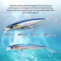 JOHNCOO 10cm 11.5cm leurres durs méné pêche basse leurres eau salée méné leurres naufrage appât