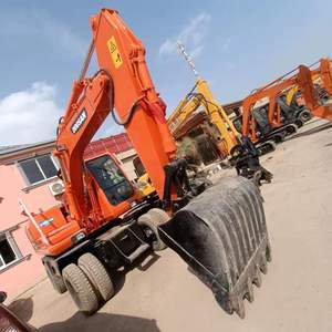 Excavadora de Ruedas Usada de 15 Toneladas, Doosan DH150, Hidráulica, Oruga, Original de Corea, con Componentes Principales en Stock, en Venta - Product Image 3
