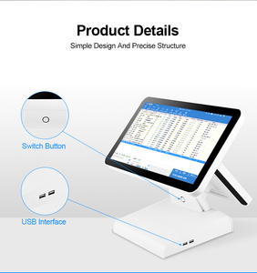 Jsj1000 tùy chỉnh công nghiệp Màn hình Kép màn hình cảm ứng tiền mặt đăng ký POS Windows/<span class=keywords><strong>Android</strong></span>/<span class=keywords><strong>Linux</strong></span> OS Máy in nhiệt 10 điểm - Product Image 5