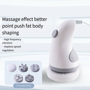 Healthpal Bem-Grasped Handle Ferramenta Celulite Massageador <span class=keywords><strong>Body</strong></span> Sculpting Máquina Elétrica Com Almofadas Laváveis & Massageador - Product Image 4