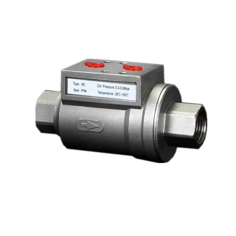 Quanjia Edelstahl ventil/DN8-DN50 (1/4 ''-2'') pneumatisches Wechsel ventil