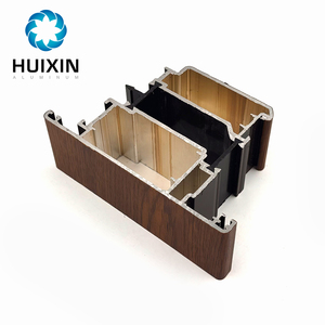 Profili di estrusione in alluminio per porte e finestre isolanti personalizzati - Product Image 4