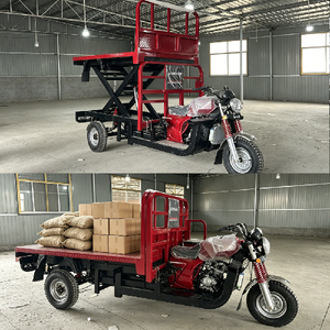 Heavy-Duty Motorized <b>Gasoline</b> Lift Tricycle 200cc Water-Cooled 1T Load Capacity for Warehouse Construction Farm Use Customizable - Product Image 6