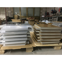 Plaques de sublimation en aluminium d'usine RTS blanc brillant fini plaque d'impression de flans en aluminium prix 12x18 pouces