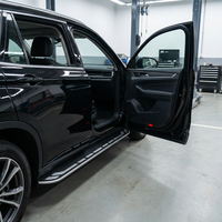 Estribos Laterales de Aluminio de Lujo Kachi para Ford Equator Sport 2022-2023, Sin Perforación y con Capacidad de Carga de 300 kg