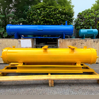 Condenseur refroidi à l'eau de Type récepteur de liquide de coquille et d'ampli pour convertisseur de chaleur d'unité de condensaig