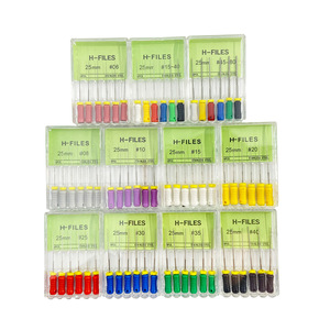 ชุดเครื่องมือรีฟิลรากฟันแบบใช้แล้วทิ้ง 6 ชิ้น ทำจากนิกเกิลไทเทเนียม รุ่น K Files และ H Files สำหรับการรักษารากฟัน - Product Image 4