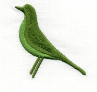 100% serviettes en lin français brodées personnalisées oiseau serviettes en lin blanc serviettes en lin lavables pour mariage