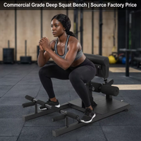 BNcompany Appareil multifonctionnel 3-en-1 en acier pour squats, banc de musculation et station de pompes pour entraînement complet du corps SDQ-001