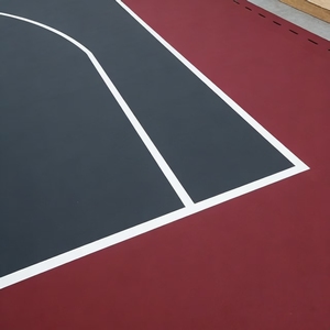 Revêtement de sol en vinyle PVC sur mesure pour terrain de basketball intérieur - Product Image 4