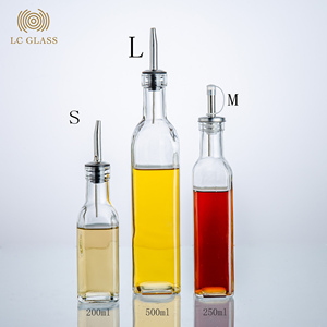 Dispenser per Olio d'Oliva di Diverse Dimensioni, Bottiglia in Vetro per Aceto e Salsa di Soia, Contagocce in Vetro per Cucina Domestica - Product Image 2