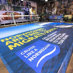 Large Oem Graphic Fabric Backdrop Banner Printing Outdoor Advertising Evento Exhibidor Custom Banner Printing Service