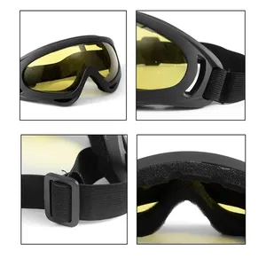 Gafas de Protección LM LM01 para Exteriores, Montura de TPU, Resistentes al Viento, Intercambiables, Prevención de Polvo, Salpicaduras y Explosiones, para Motociclismo, Esquí y Senderismo - Product Image 6