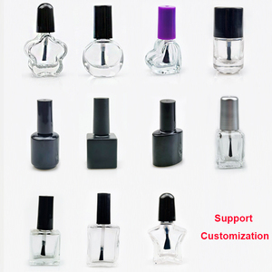 Botella de Vidrio Transparente Redonda de 10 ml para Esmalte de Uñas con Logotipo Personalizado, Impresión de Serigrafía, Tapa de Rosca, Envase Vacío - Product Image 6