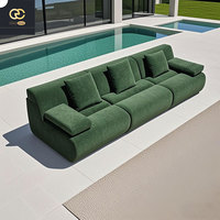 Modernes und einfaches Möbeldesign Wohnzimmer-Set Modulares Sofa Vakuum kompression Elegantes Samts ofa