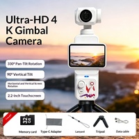 Kamera Aksi Genggam WiFi 2.7K HD Perekam Video Foto Pengenal Wajah Cerdas Hemat Daya Otomatis Slot Kartu TF