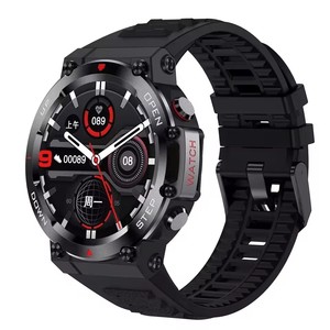 Montre intelligente pour hommes <span class=keywords><strong>AK45</strong></span> étanche à l'eau profonde IP68 Sports de plein air montres sang oxygène BT appel téléphonique montre android - Product Image 1