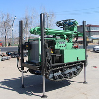 Nouvelle Condition Machine de Forage Hydraulique Portable sur Chenilles pour Puits d'Eau, Sondeuse de Puisards de 160 m avec Boîte de Vitesses pour Carottage