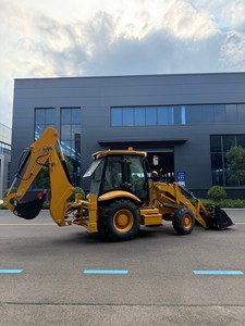 Chargeuse-pelleteuse 420D, machine intégrée de type excavatrice-chargeuse sur roues, équipement de construction multifonctionnel pour projets de terrassement - Product Image 5