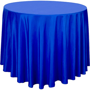 Mantel de Satén Brillante de Lujo, Redondo y Rectangular, de Poliéster Suave como la Seda, <span class=keywords><strong>para</strong></span> Decoración de Bodas, Fiestas, Eventos y Banquetes - Product Image 2