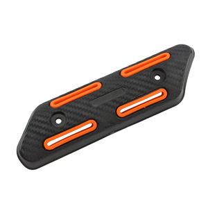 Protector Térmico para Tubo de Escape Zuqing ME107, Cubierta de Aislamiento Térmico de Fibra de Carbono para Motocicletas Todoterreno - Product Image 4