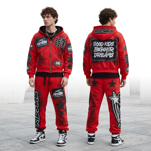 Sudadera con Capucha Personalizada para Hombre, Estilo Urbano, Estampada, FRENCH TERRY, Transpirable, Poliéster/Algodón, Invierno, Casual, OEM ODM - Product Image 6