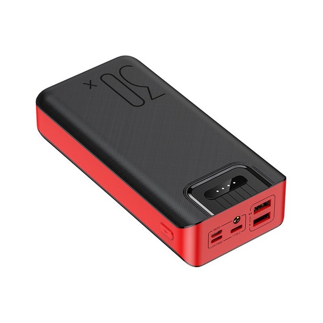 Power Banks 30000mah Fast Charging Digital Display Fast Charging Power Bank Micro USB Mobile Power Supply