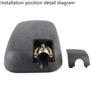 Rétroviseurs convexes universels de remplacement de rétroviseur latéral pour chariot de golf pour véhicule de tourisme électrique Marsell - Product Image 4