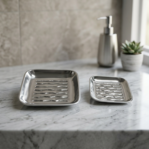 Wabi Sabi Organic Shape Ceramic Rectangle Serving <b>Platter</b> Nordic Designer Eco-Friendly for Hotel Restaurant Horeca Use - Product Image 2