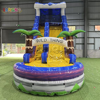 Structure gonflable pour enfants, château gonflable, toboggan aquatique gonflable, équipement de location pour fêtes commerciales, parc aquatique gonflable