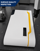 Pièces de boîtier en plastique ABS usinées CNC de haute précision, polies, pour équipement médical électronique