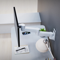 Bras de moniteur vertical à montage industriel Vesa Nouvel accessoire d'ordinateur mécanique mural PC avec une excellente visibilité