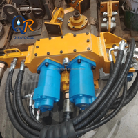 Tête motrice de foreuse avec boîte de vitesses de forage à double vitesse et système air-eau jusqu'à 200 m